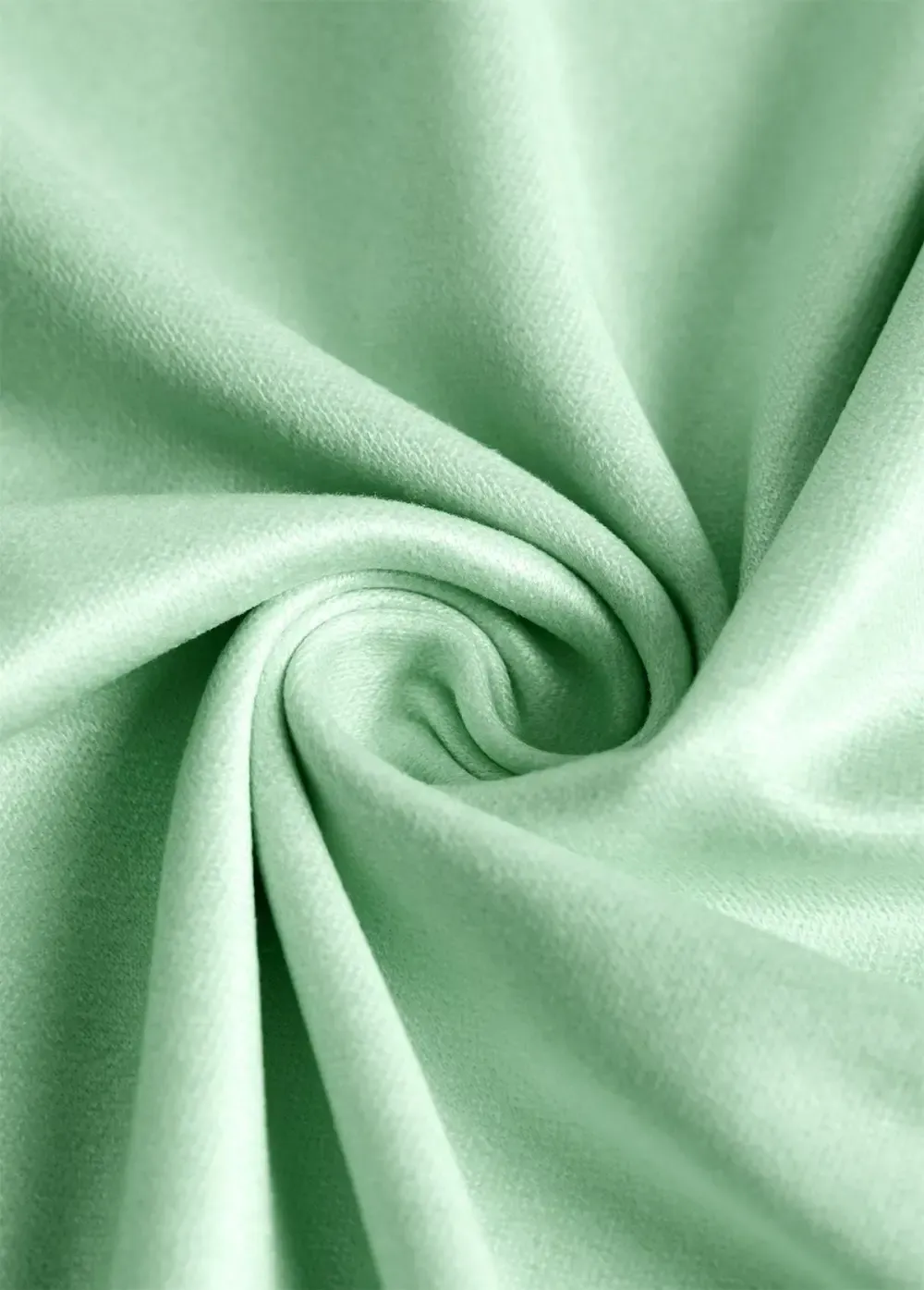 Christmas Light Green Patchwork Long Sleeve Round Neck Sweatshirt