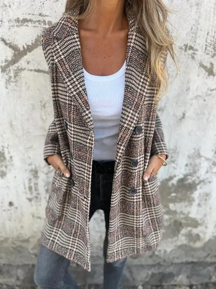 Lapel Blazer Coat