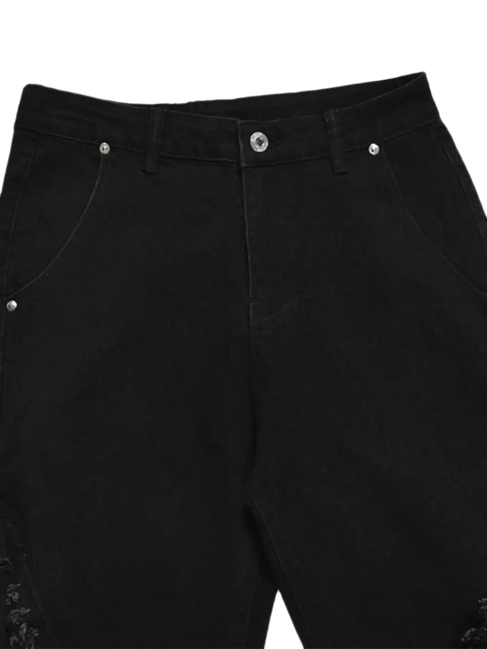 Vintage Rough Edge Flared Jeans - 1721