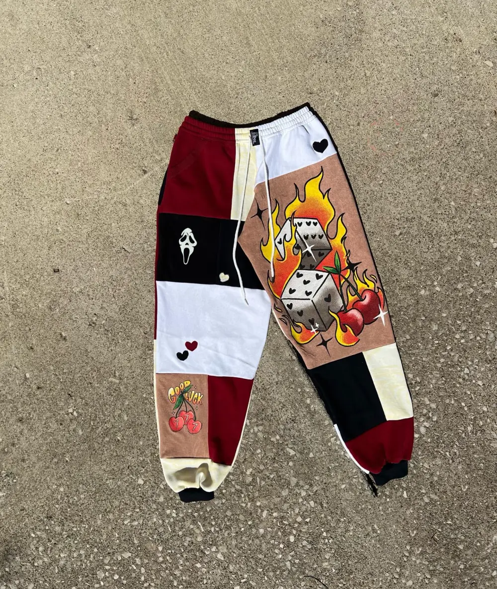 Brown sweatpants how perfect and cozy piece for your Halloween day