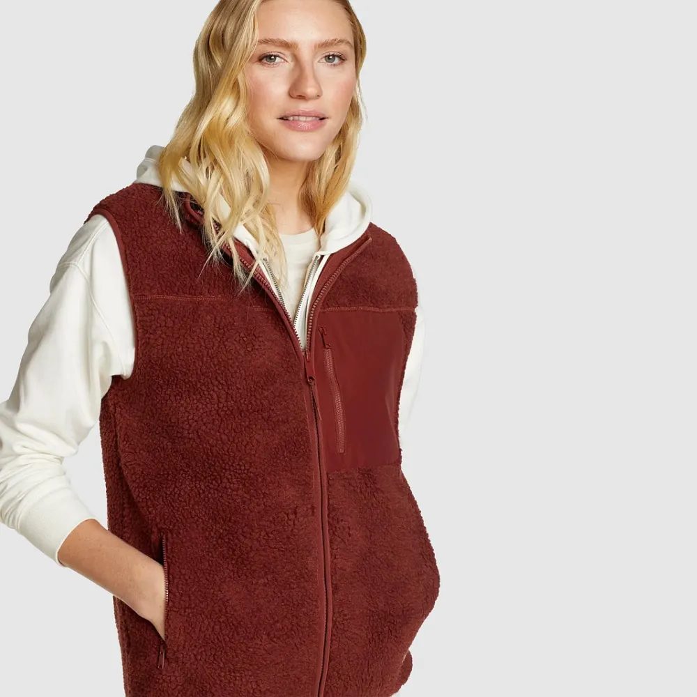 Women's Chilali Faux Shearling Fleece Vest
