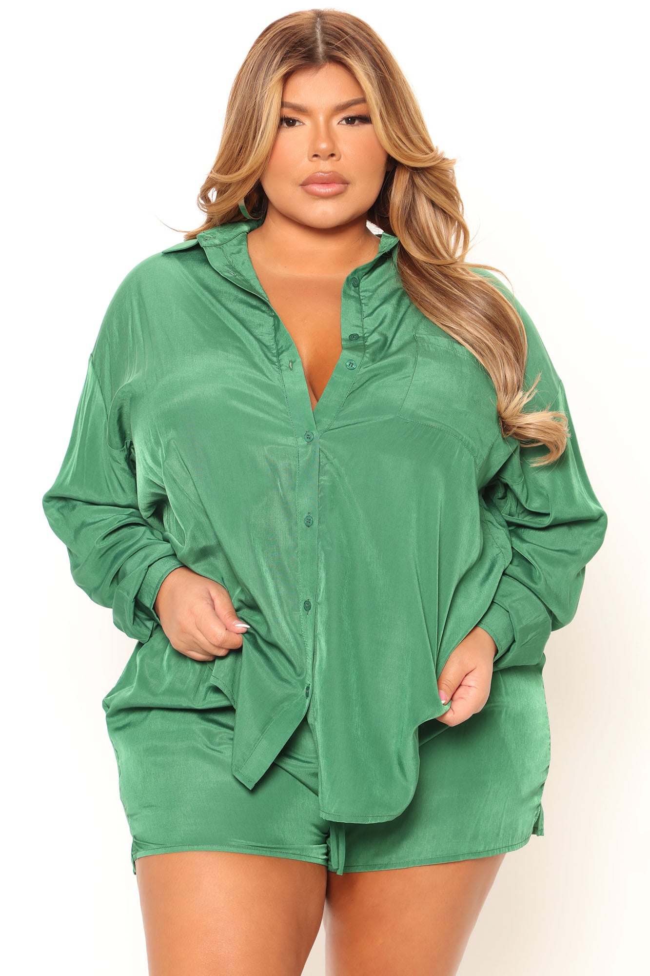 Anita Short Set - Hunter Green