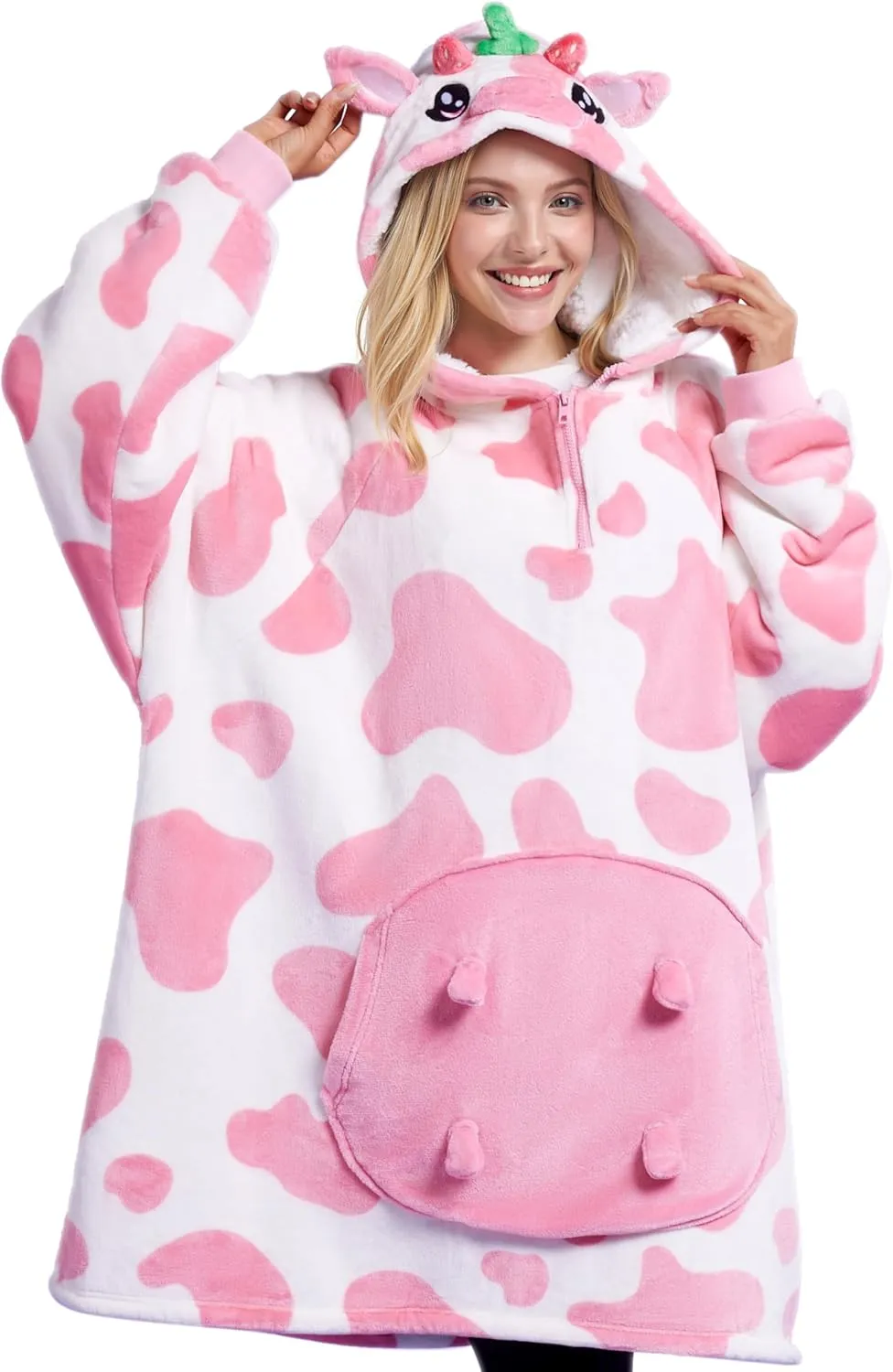 Panda Wearable Blanket Hoodie