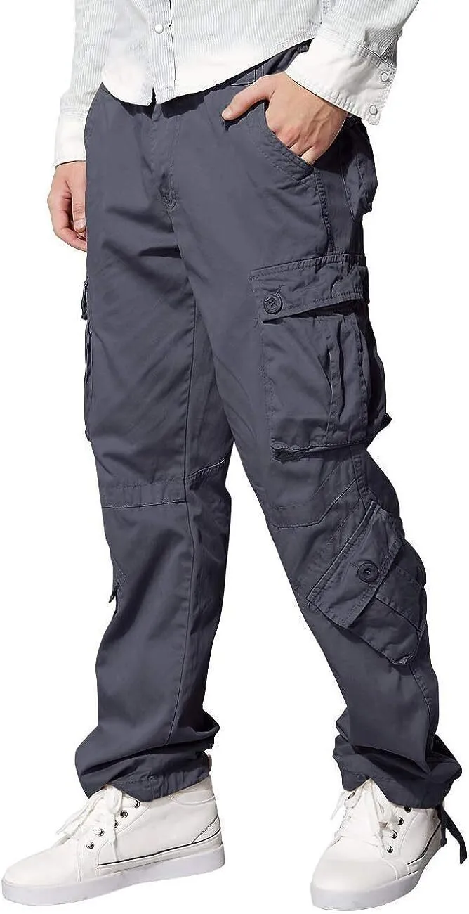 8 - Pack Match Men's Wild Cargo Pants