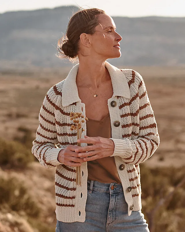 Maren Linen & Organic-Cotton Cardigan