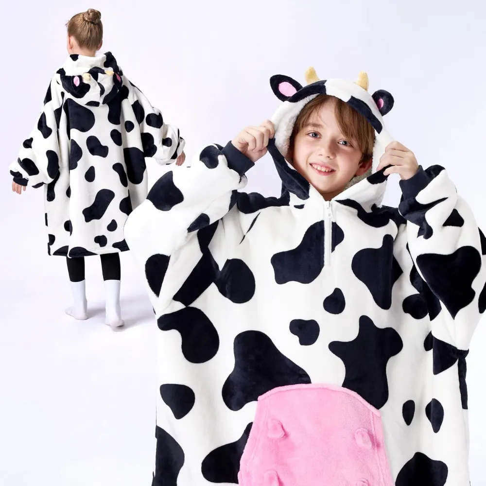 Panda Wearable Blanket Hoodie