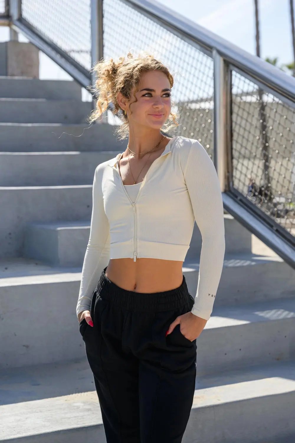 W418 Dual Zip Long sleeve