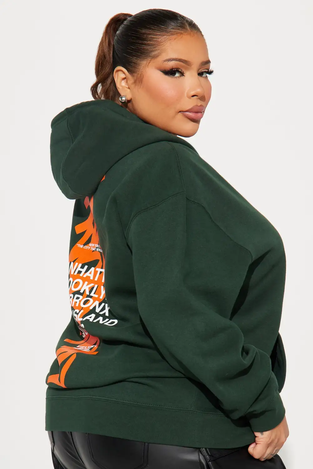 NYC Graff Hoodie - Hunter