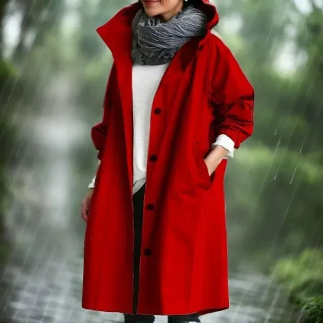 Women's Hiking Jacket Hiking Windbreaker Winter Outdoor Windproof Quick Dry Lightweight Water Repellent Outerwear Coat Top Climbing Camping / Hiking / Caving Traveling Lake blue Black Pink Army Green