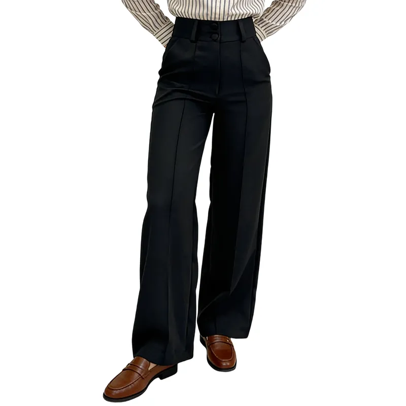 Women's Simple Wide-Leg Pants