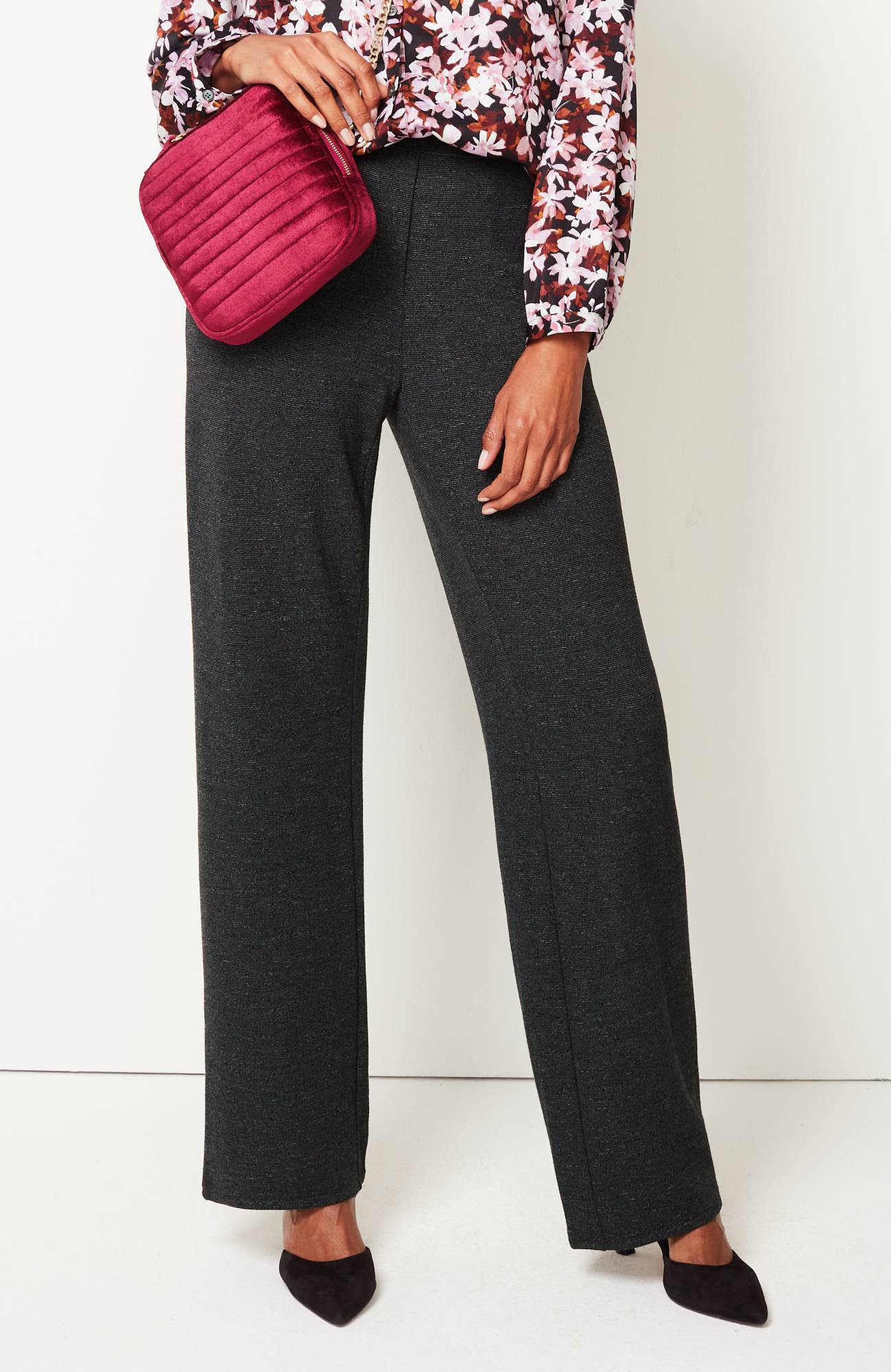 wearever straight-leg trousers