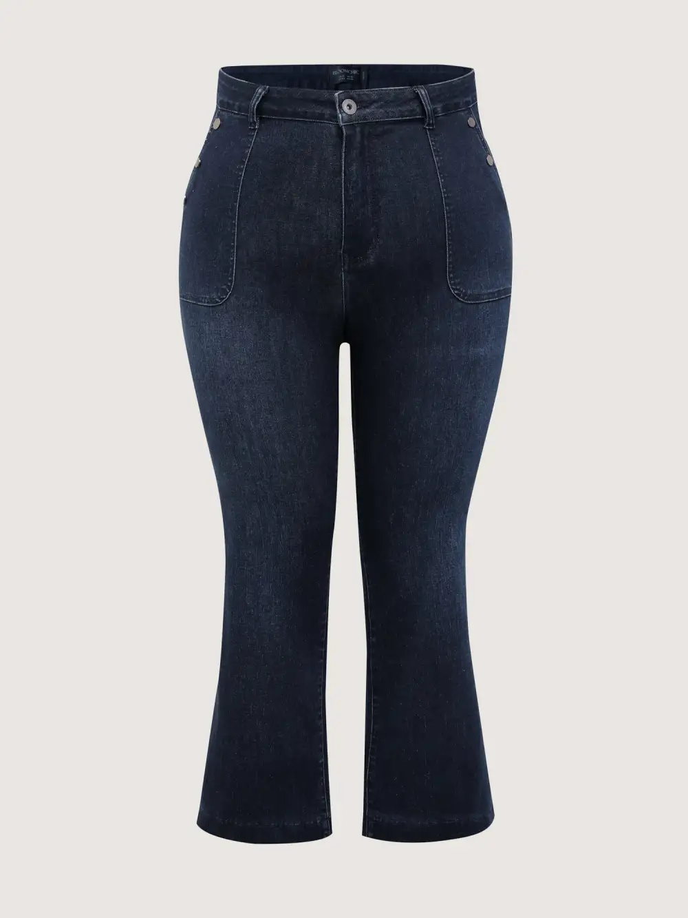 Supersoft Stretchy Patch Pockets Bootcut Jeans