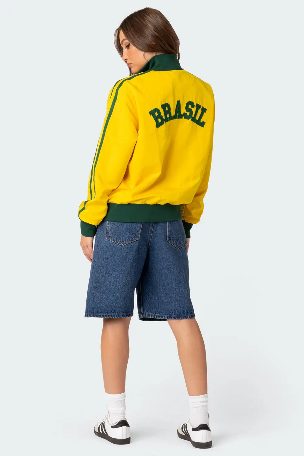 Brasil Oversized Track Jacket