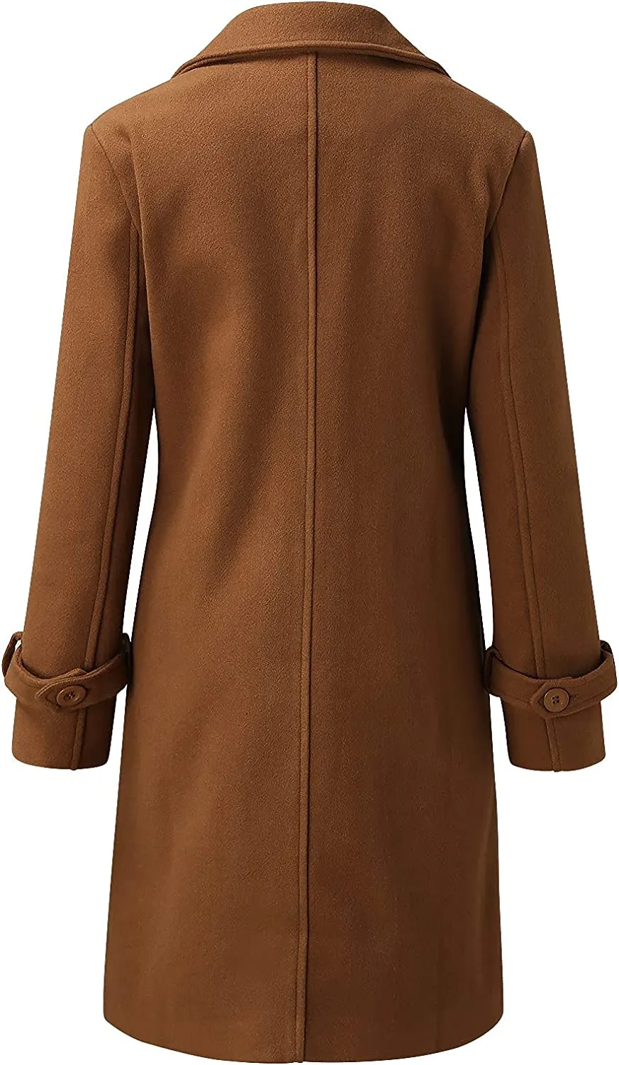 Xiloccer Womens Long Trench Coat Windbreaker Jacket Lightweight Long Outerwear Warm Jacket Women's Plus Size Trench Coat