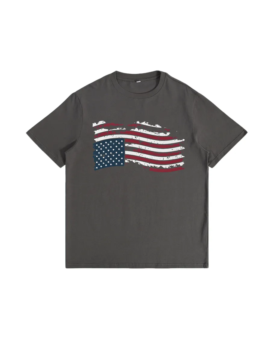 We Are Not Ok USA Flag T-Shirt