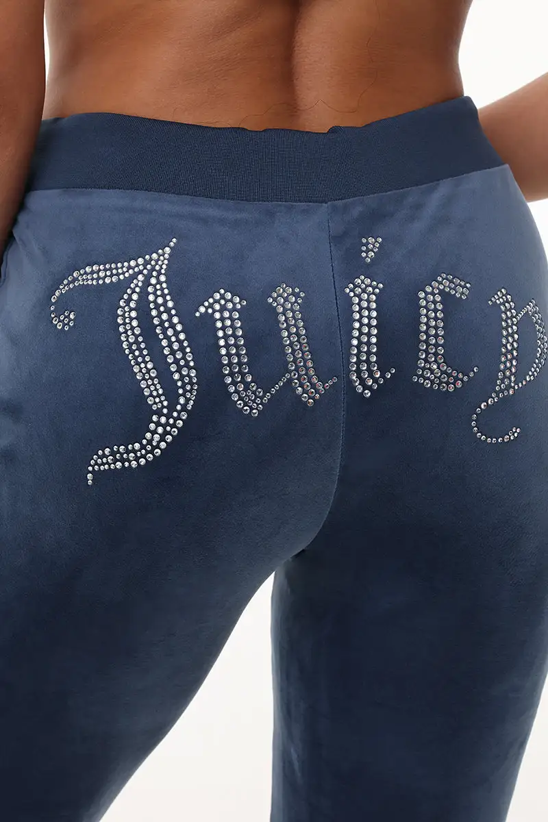 OG Big Bling Velour Track Pants