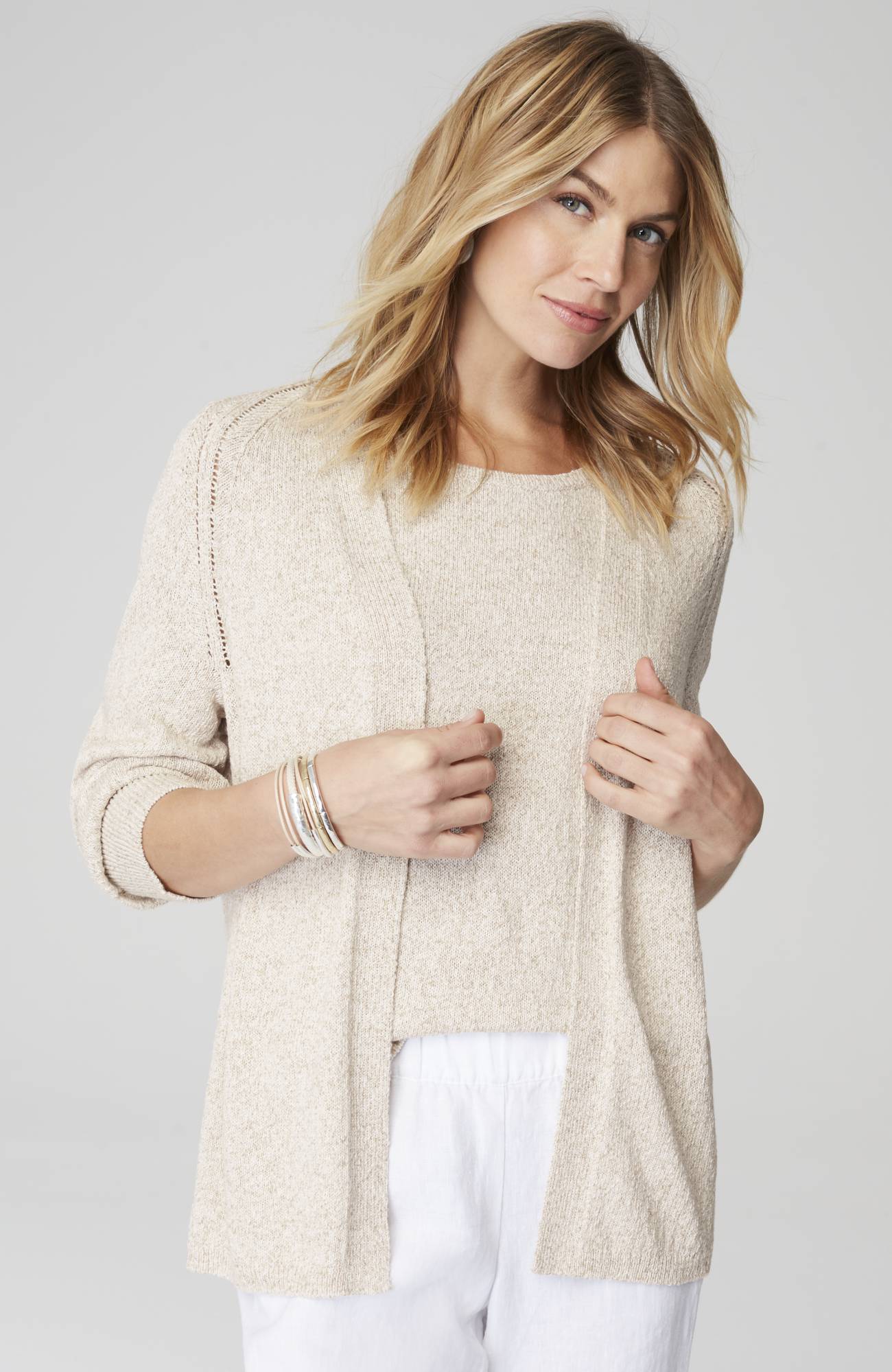 Pure Jill Spray-Dyed Cardi