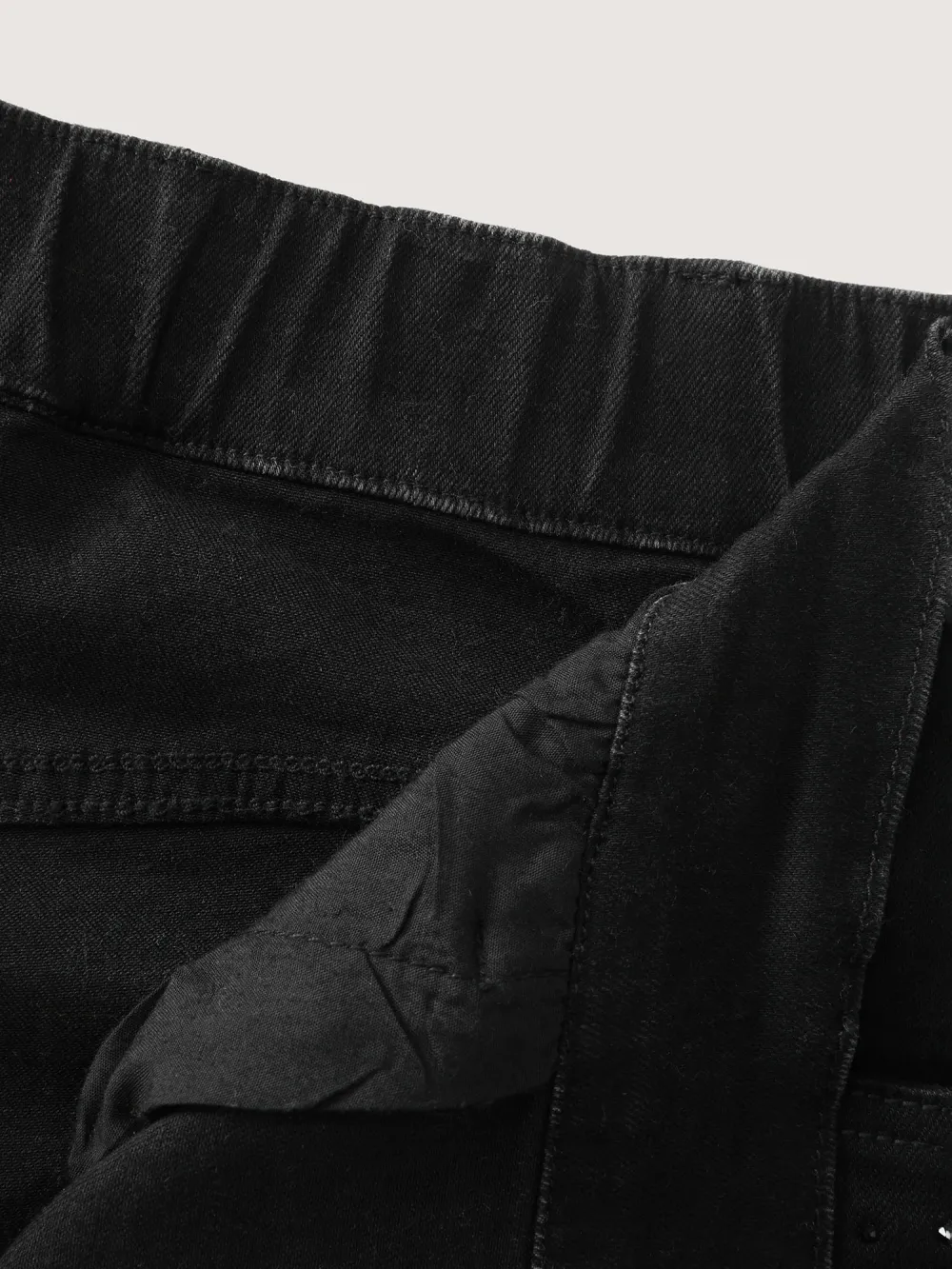 Stretchy Hot-Fixed Rhinestone Skinny-Fit Jeans