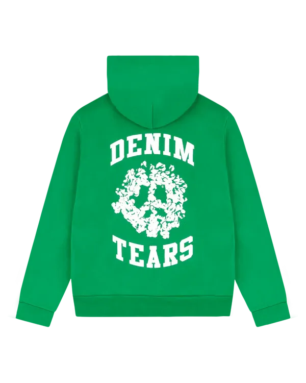 Denim University Zip Hoodie Green