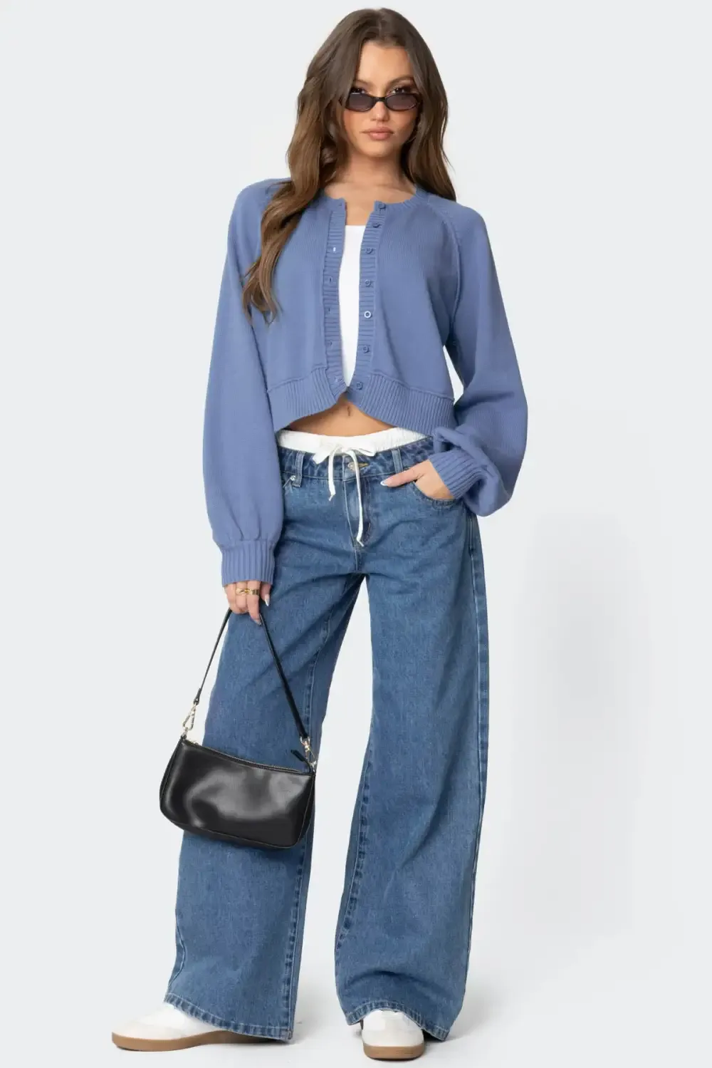 Sammi Puff Sleeve Knit Cardigan