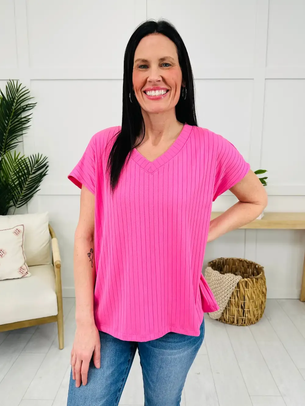 Stay Effortless Top- Multiple Colors!