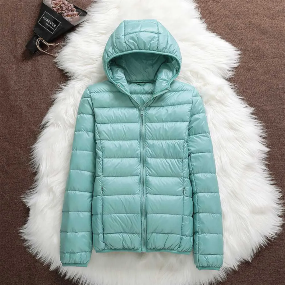 Metta Padded Jacket | Mint Green