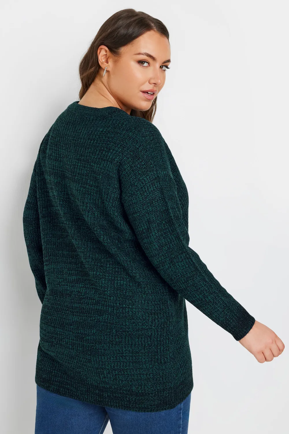 YOURS Curve Pink Essential Knitted Jumper