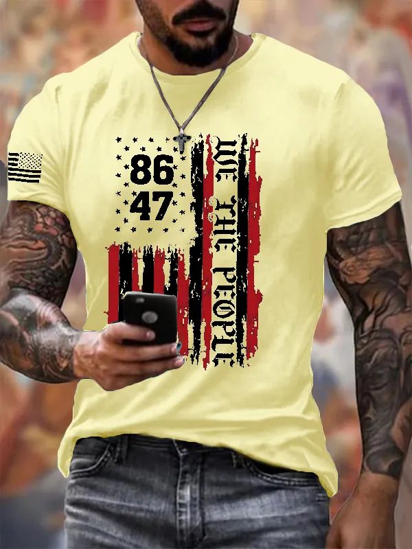 Men'S We The People Print T-Shirt