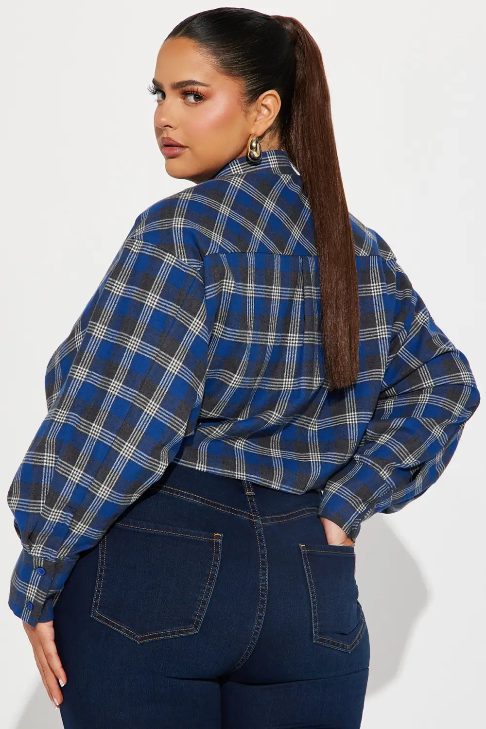 Clarity Mind Plaid Shirt - Blue/combo