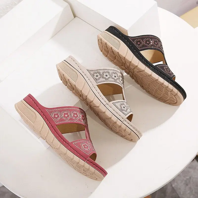 Cilool Ethnic style women's sandals