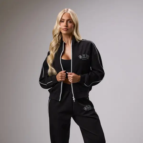 GKW Sports Luxe Track Jacket - Black