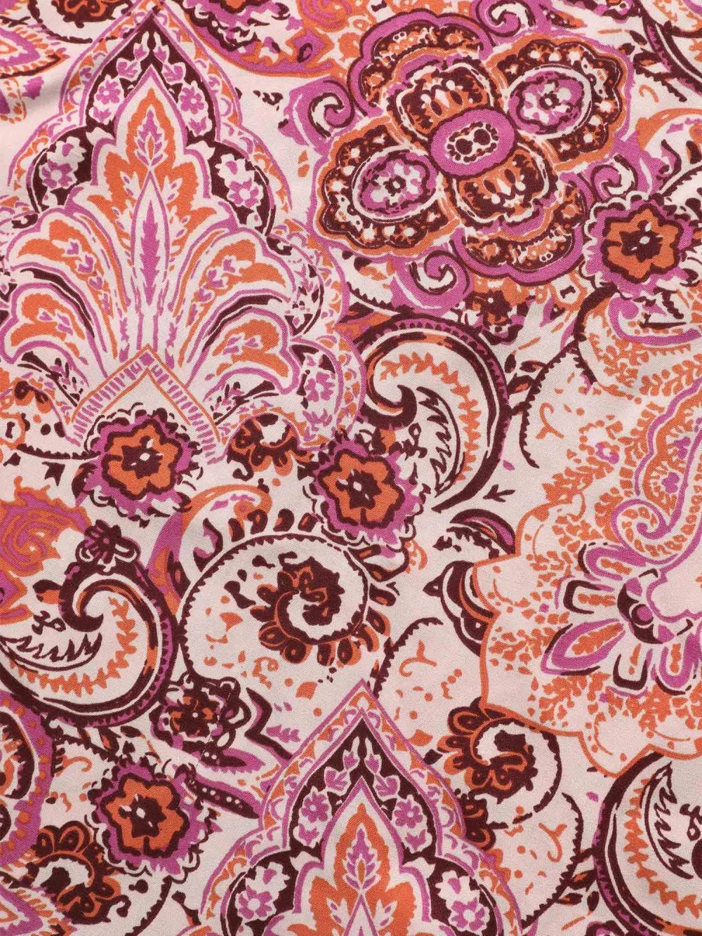 Bandana Frill Trim Tie Knot Blouse