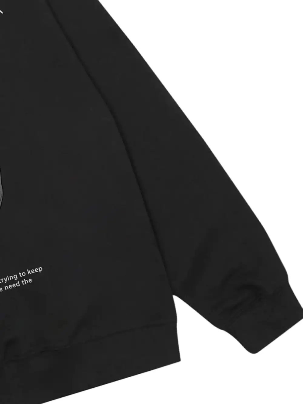 Skull Print Hoodie - 1455