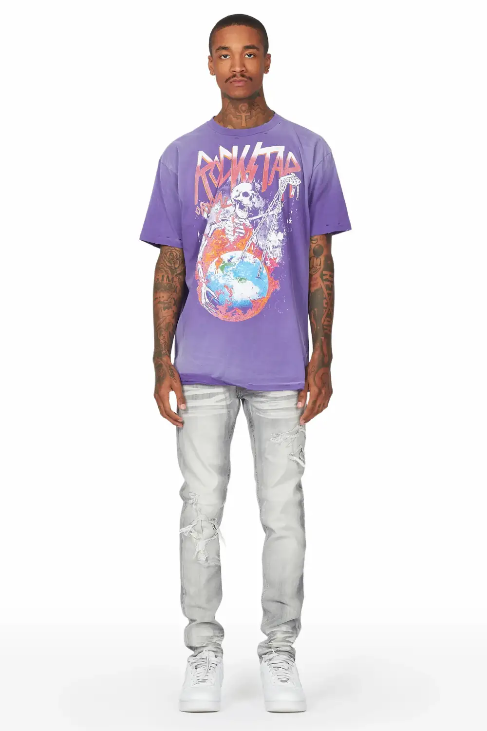 Harrison Grey Stretch Jean