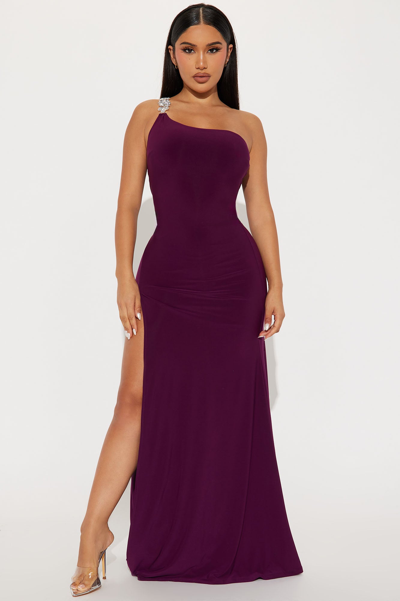 Tessa Maxi Dress - Plum