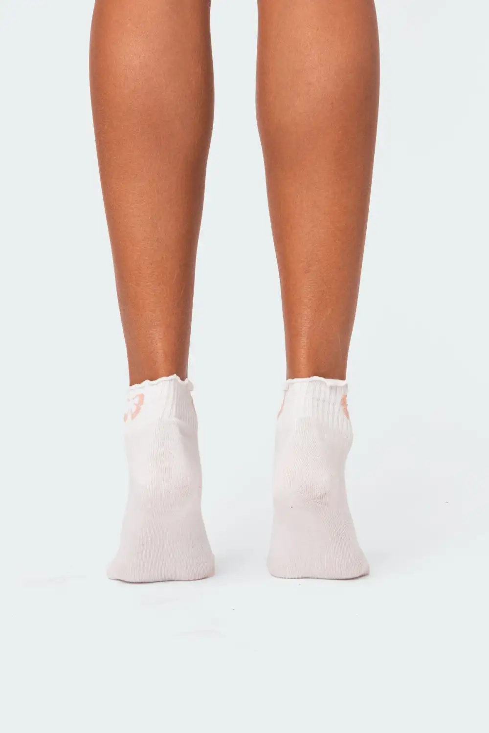 Printed Frill Hem Socks