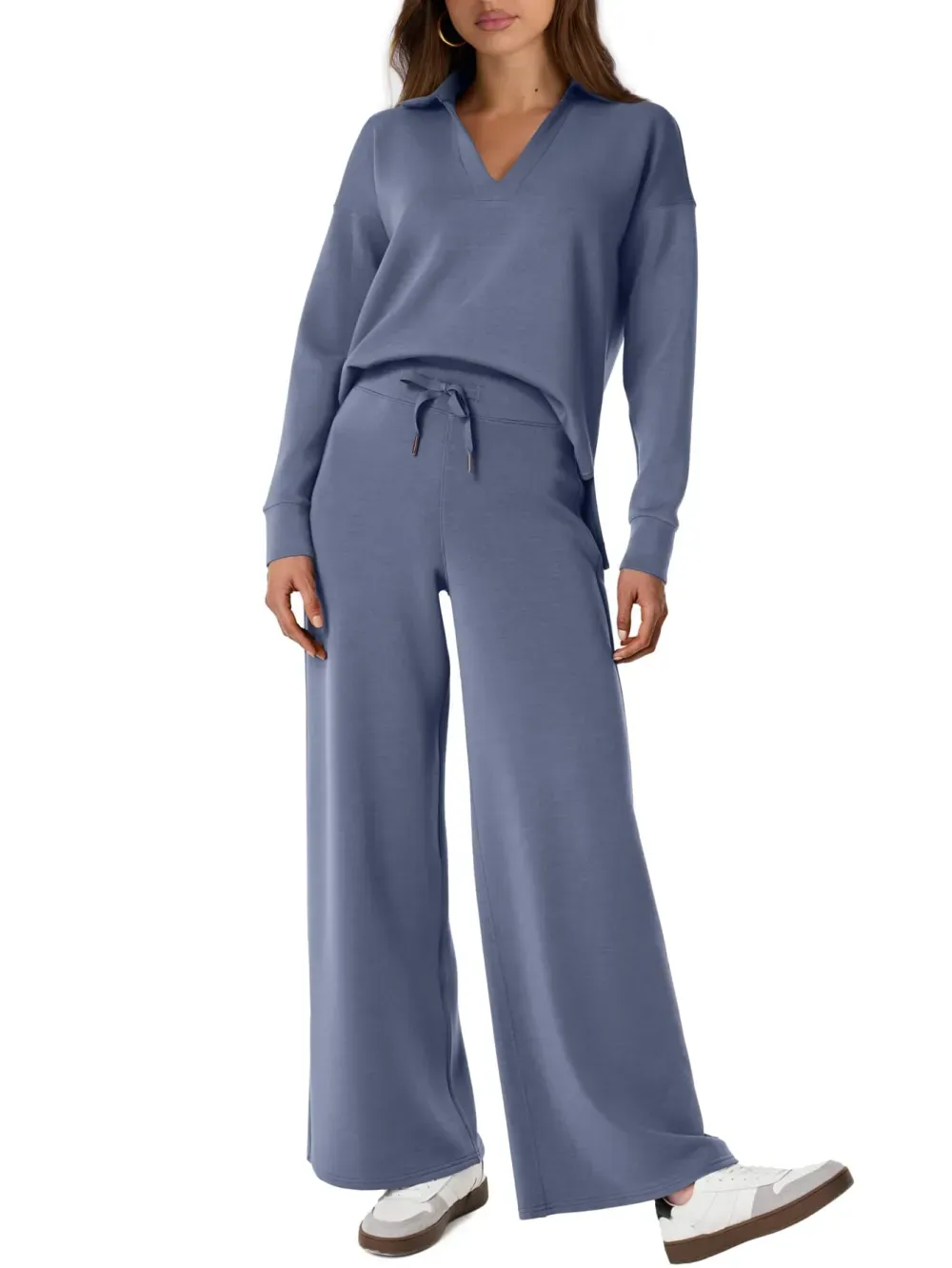 Women's 2 Piece Sets Outfits Casual Long Sleeve Sweatsuits  Sets (Same as in the video)