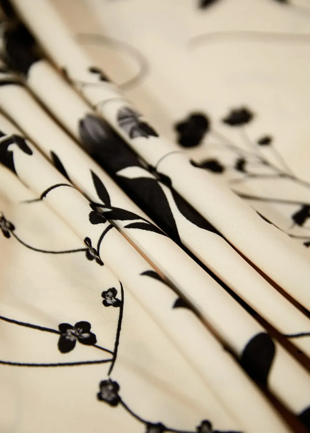 Beige Embroidery Floral Print Sleeveless V Neck Dress