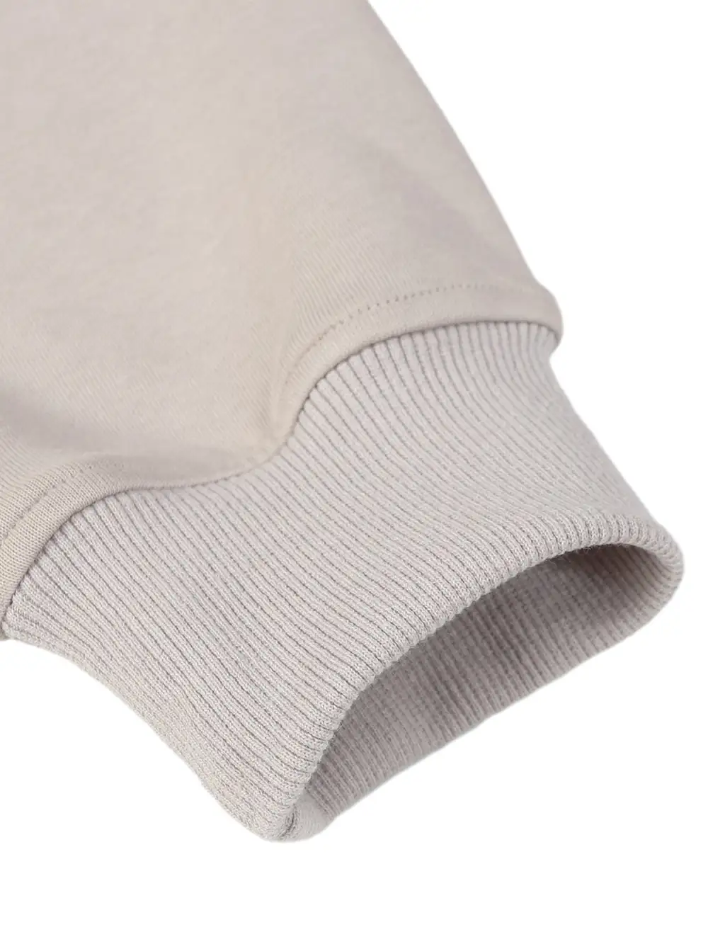 American Street Style Washed Print Round Neck Hoodie