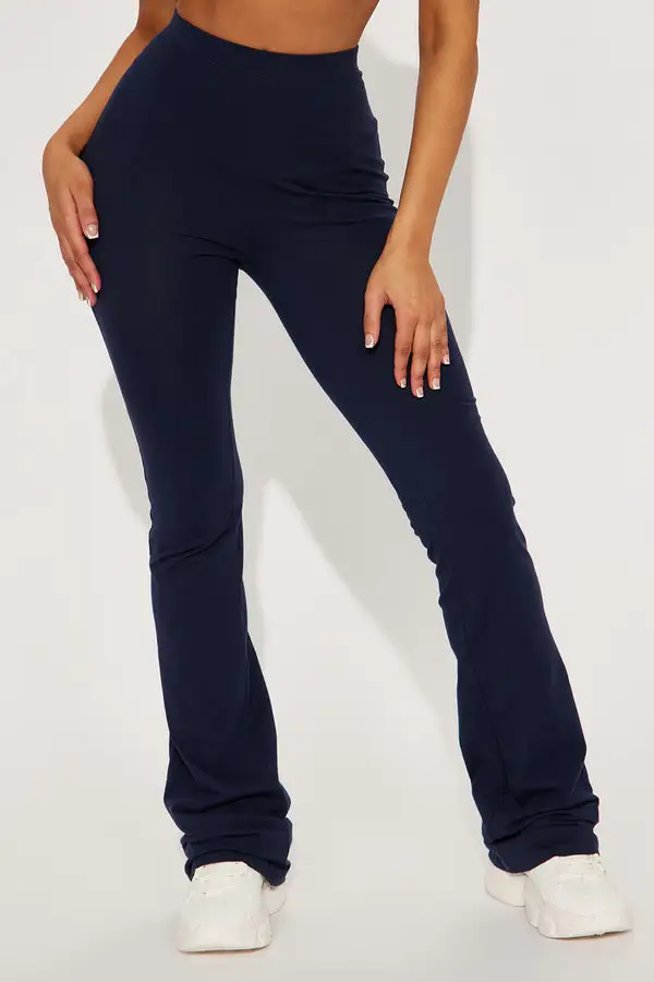 Tall Adriana Flare Pant - Navy