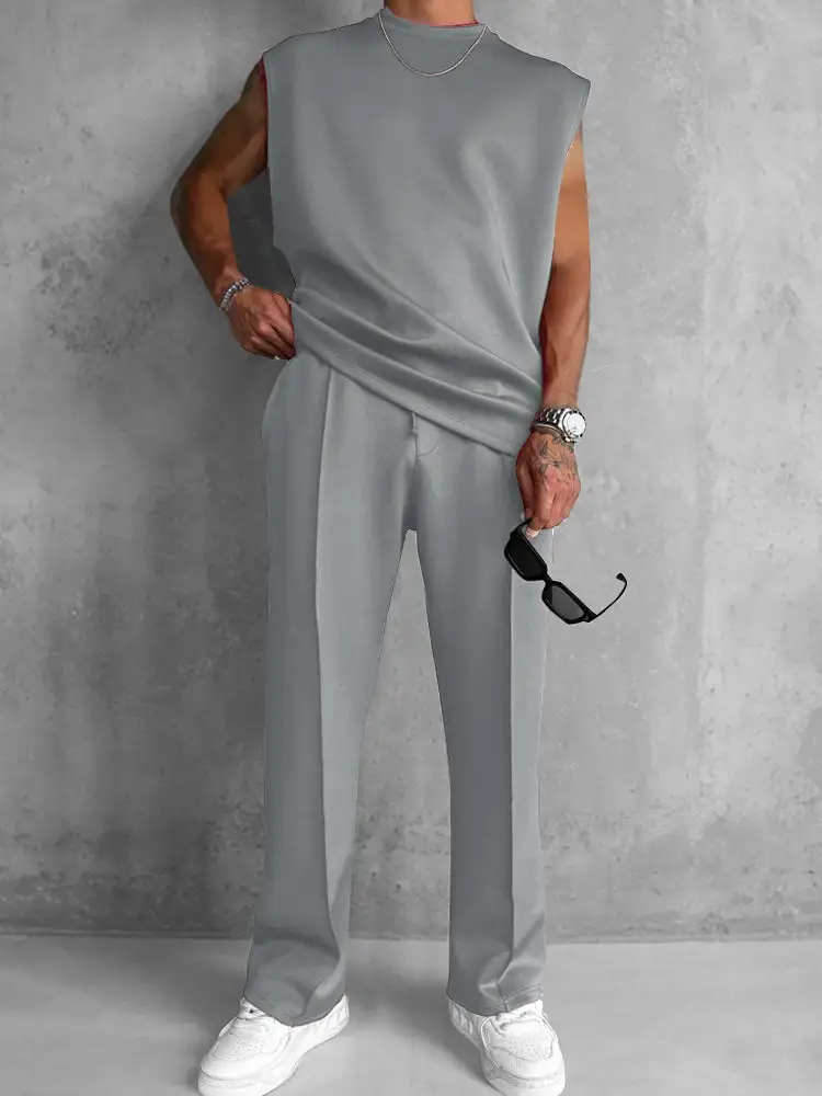 Modern Comfort Tank Top Pants Set