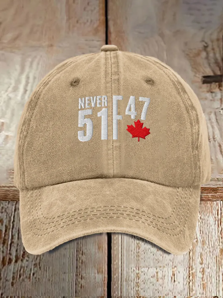 Never 51 F 57 Printed Baseball Caps