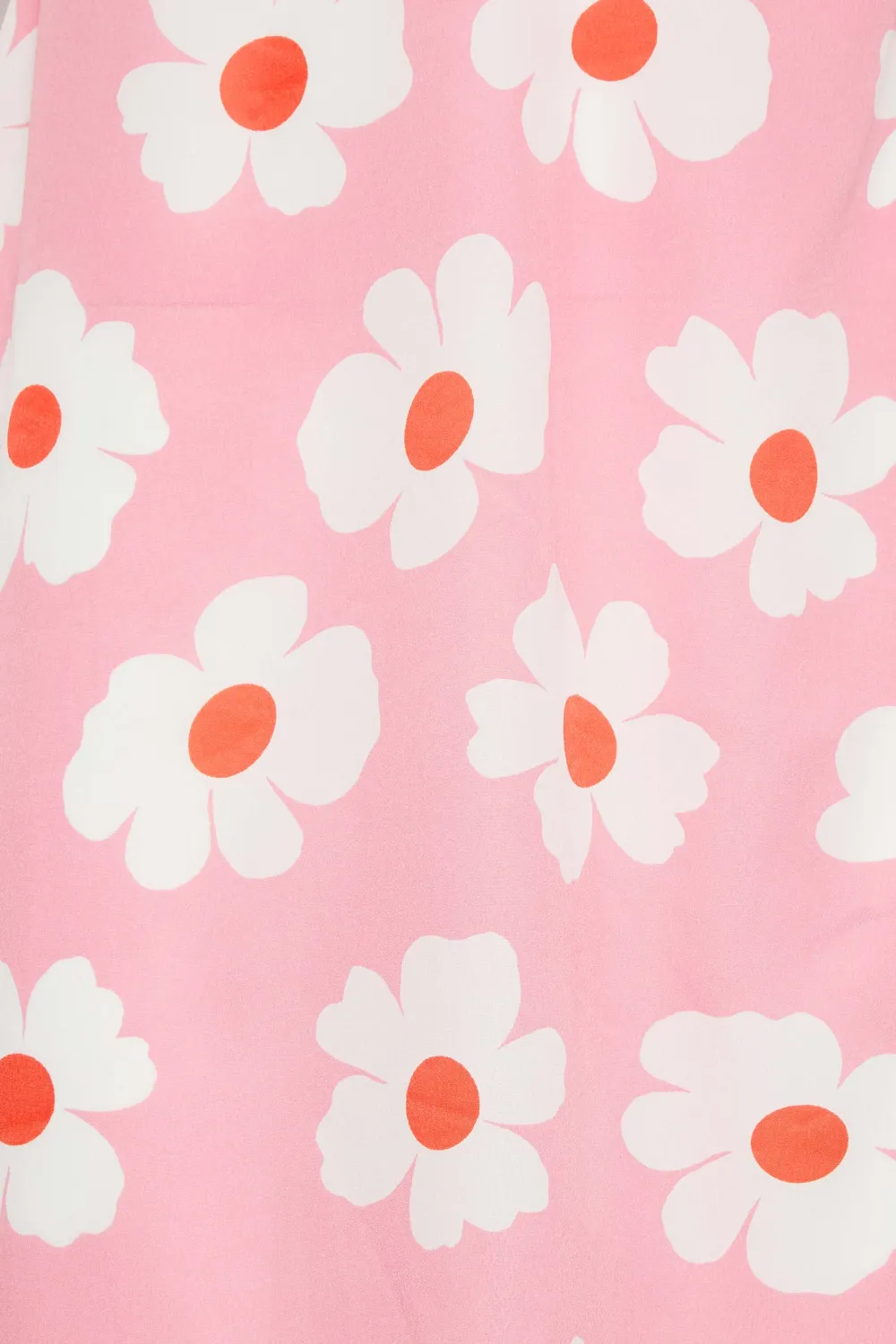 LTS Tall Pink Daisy Cut Out Midi Dress