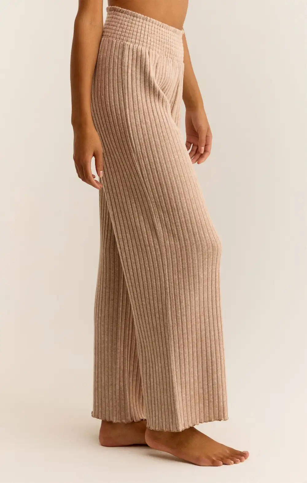 Dawn Smocked Rib Pant
