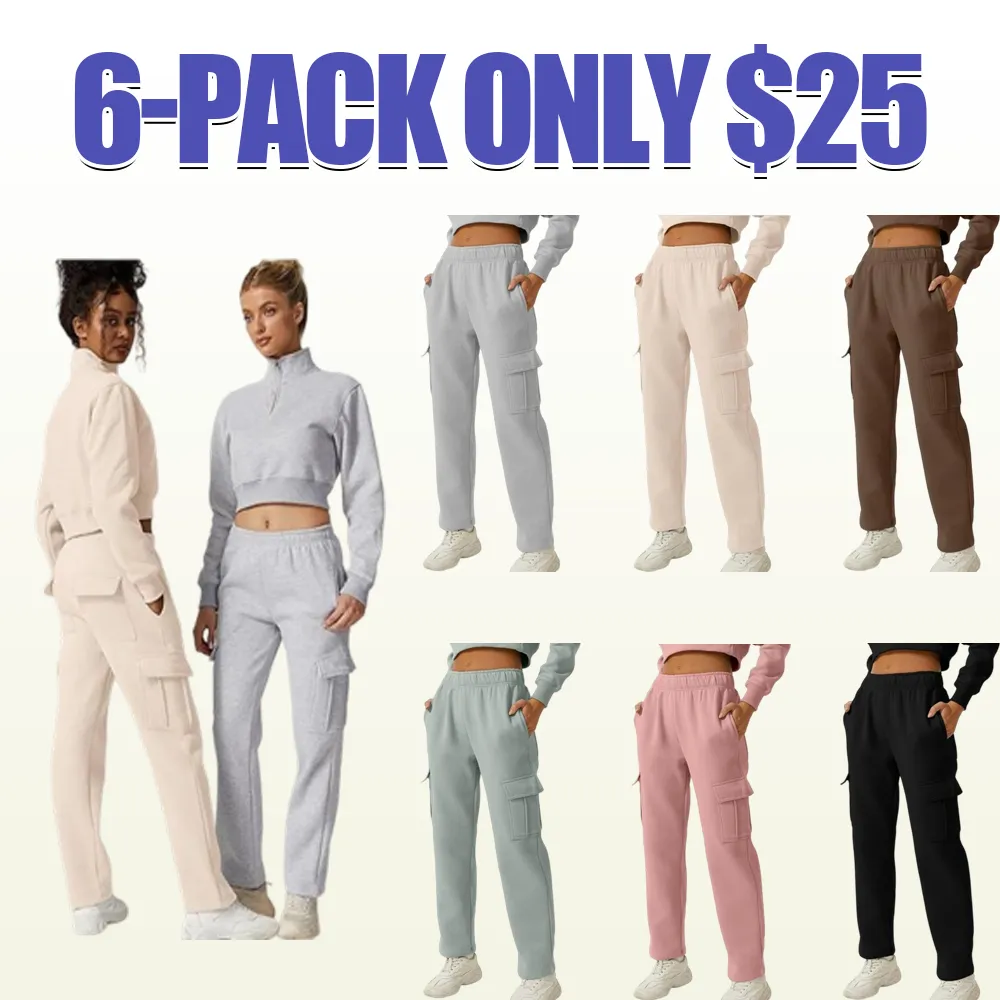 Women Loose sweatpants with pockets, suitable for daily wear
