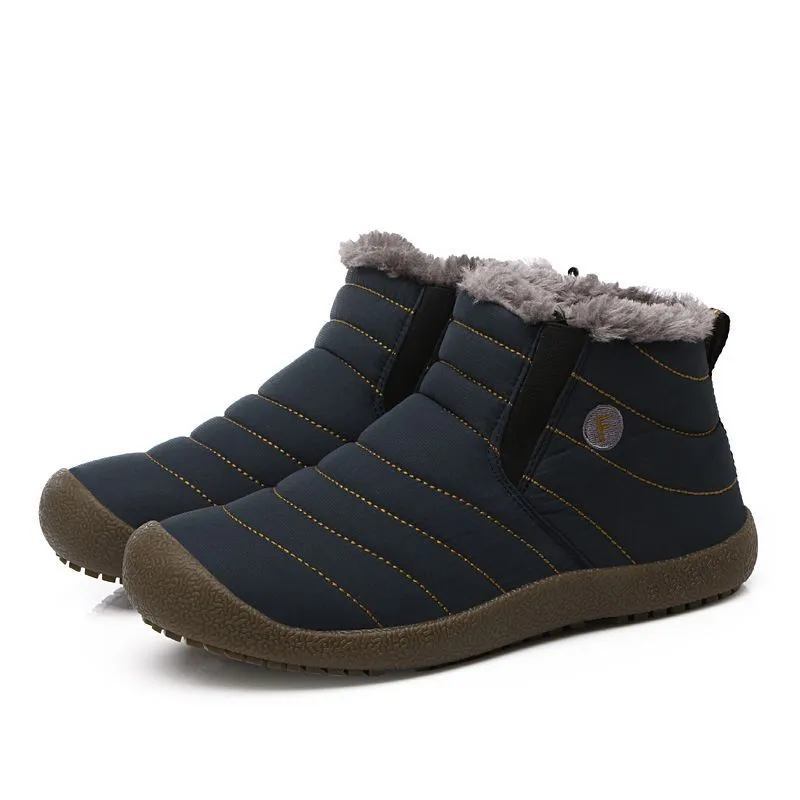 Winter Snow Boots Warm And Velvet Low Top Shoes