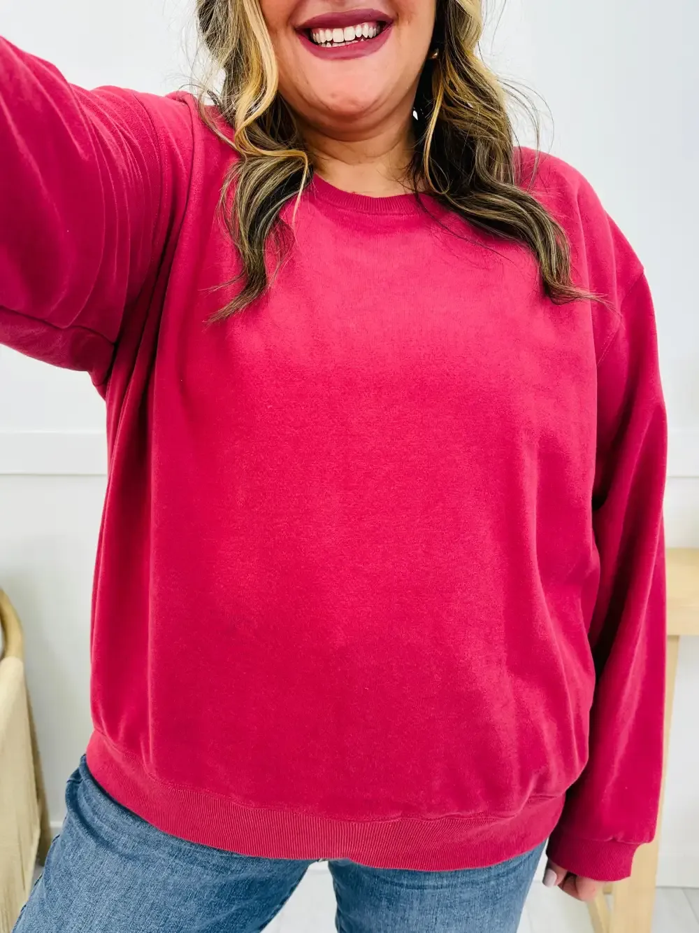 REG/CURVY MOCO Exclusive Basic Babe Pullover- Multiple Colors!