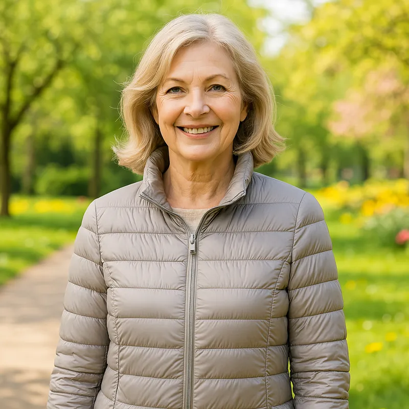 Ulla Lightweight Transitional Jacket | Grey