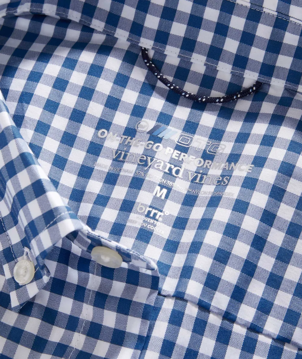 On-The-Go brrr° Gingham Shirt