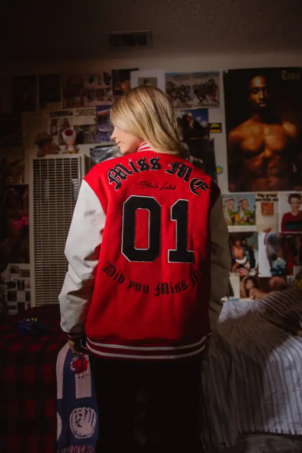 Nikkith Varsity Bomber Jacket